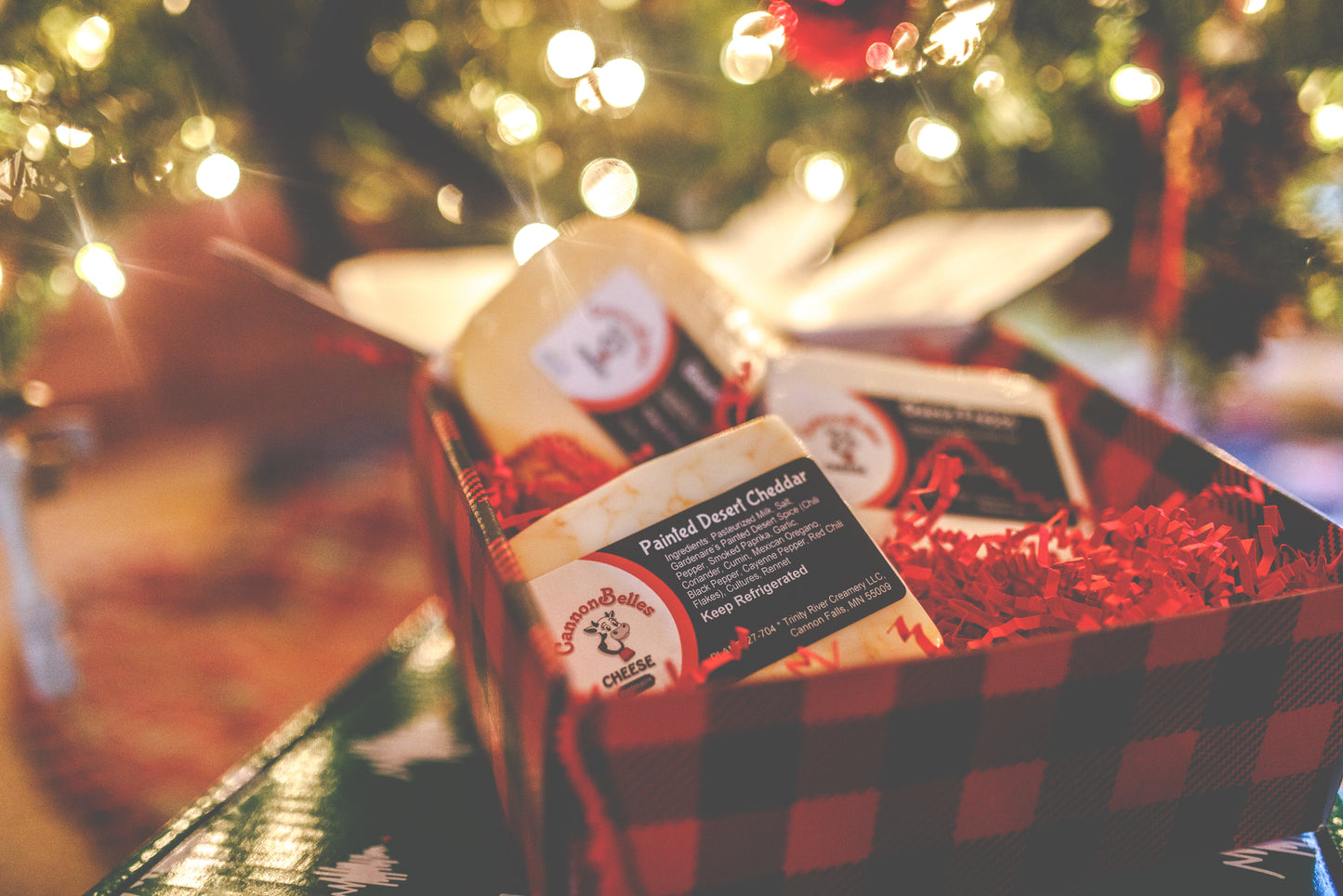 Christmas Cheese Box